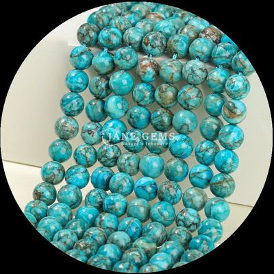 รูปทรงกลมธรรมชาติ หลากหลายประเภท กระเทียมเทอร์คิวาส สายสําหรับ DIY ของขวัญ เครื่องประดับคอ