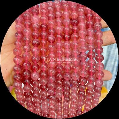 รางหินทรงกลม กลีบหลากหลายสี ชาลซิโดเนีย กลีบหลากหลายเส้น เหมาะสําหรับข้อมือจากแหล่งที่มา