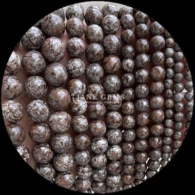 หินแท้กลมที่มีเทคนิคการเคลือบ สีแดง jasper สีฟ้าหินทรายหินแก้วหินเยียวยา หินหินกลมกลมลอย กระดูกขนหินประดับอร่อยและทนทาน