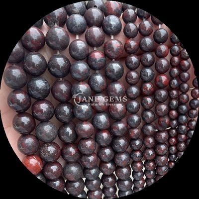 หินเพชรตัดกลม หินเพชรข้อมูลกระดาษ Zebra Jasper Mahagony Obsidian ประเภทต่าง ๆ หินบําบัดคริสตัล หินบําบัด