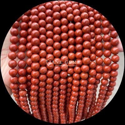 เทคนิคเคลือบ กลมตัดอัญมณี กระบอกในหลายสี คริสตัล หินบํารุงสุข ดัลมาติเซียน Jasper หินลาวา กระบอกกระบอกลอยสําหรับเครื่องสํารองผมที่มีกระบอก